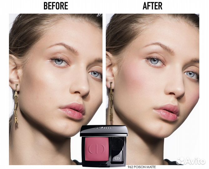 Румяна dior rouge blush 962