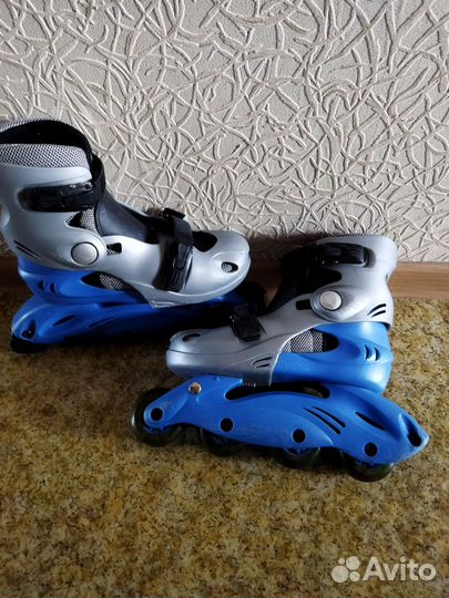 Роликовые коньки детские раздвижные