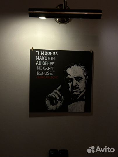 Картина акрилом на холсте