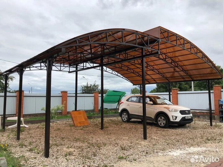 Металлический навес