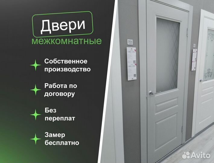 Двери межкомнатные от производителя, новые