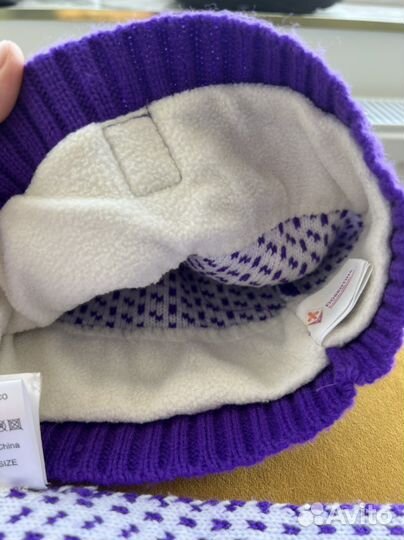 Комплект шапка и шарф для девочки