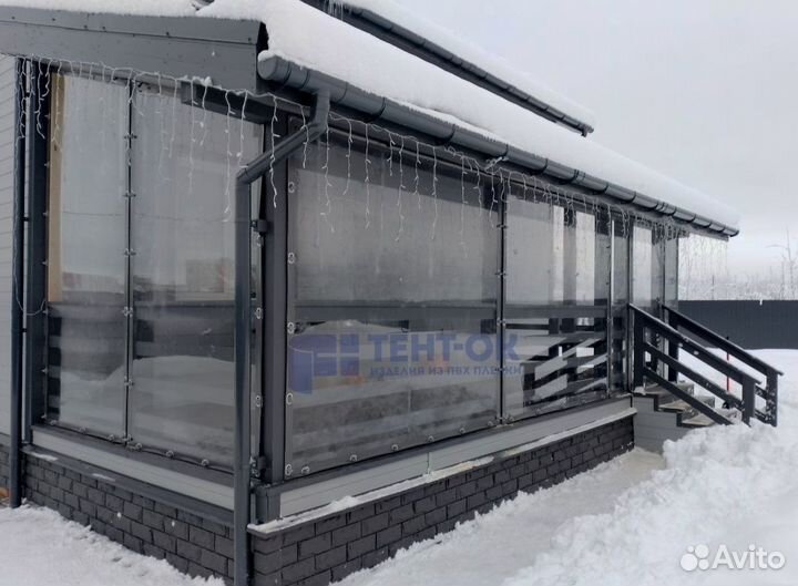 Мягкие окна для террас