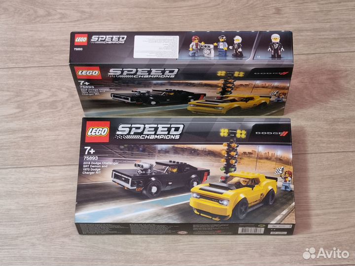 Новый Lego 75893 Dodge Challenger и Dodge Charger
