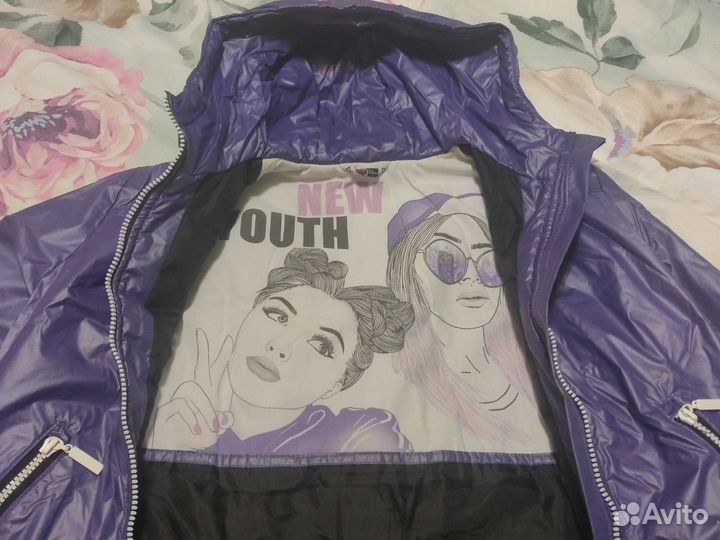 Куртка демисезонная подростковая для девочки