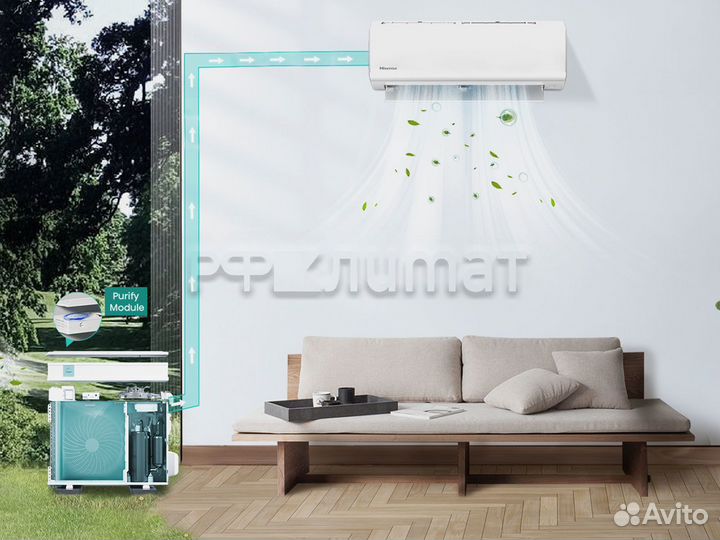 Сплит-системы и кондиционеры Hisense