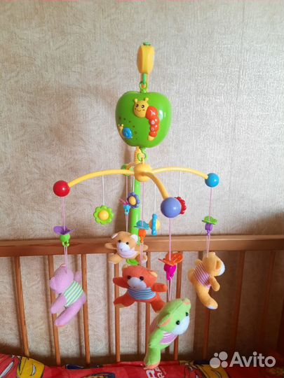 Мобиль на кроватку с проектором