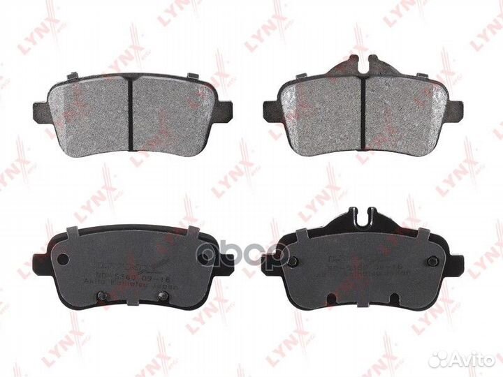 Колодки тормозные задние дисковые к-кт BD-5360