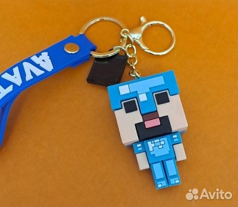 Брелок на ключи minecraft майнкрафт Стив