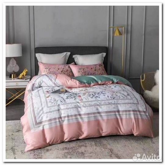 Двуспальное постельное белье kenzo