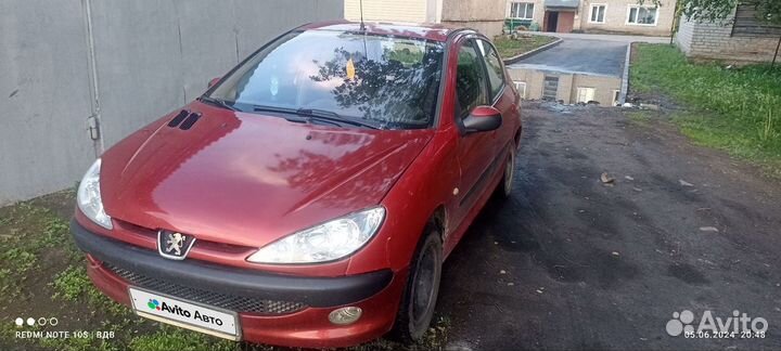 Peugeot 206 1.4 МТ, 2003, 250 000 км