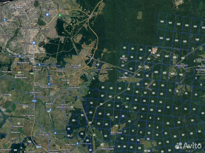 Топографическая карта Пермского края для Garmin