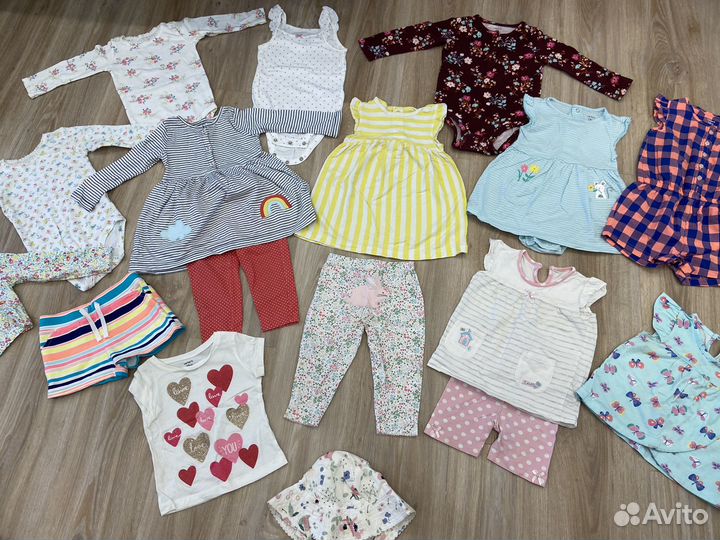 Пакет вещей carters 18 месяцев