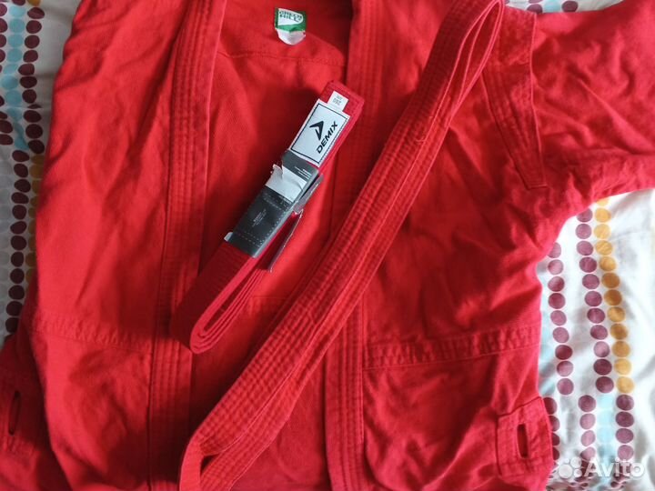 Курточка самбовка полный комплект + борцовки