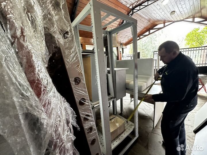 Серверная стойка серверный шкаф металлический