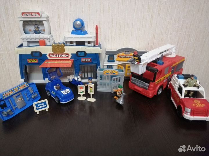 Машина полицейская, пожарная