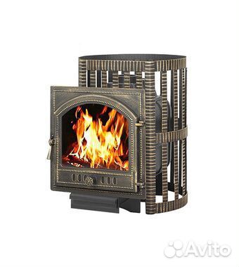 Чугунная печь для бани