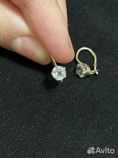 Серьги СССР винтаж