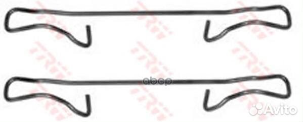 К-т уст диск торм колодок передн pfk304 TRW