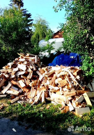 Дрова колотые от 1 куба