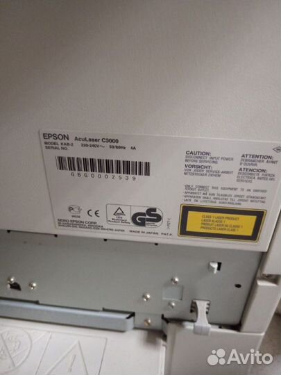 Цветной принтер epson C3000