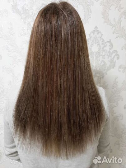 Наращивание волос, косы