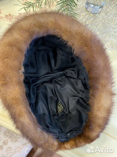 Шапка женская норковая