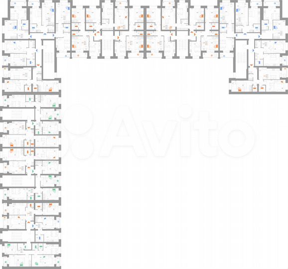 2-к. квартира, 71,3 м², 4/5 эт.