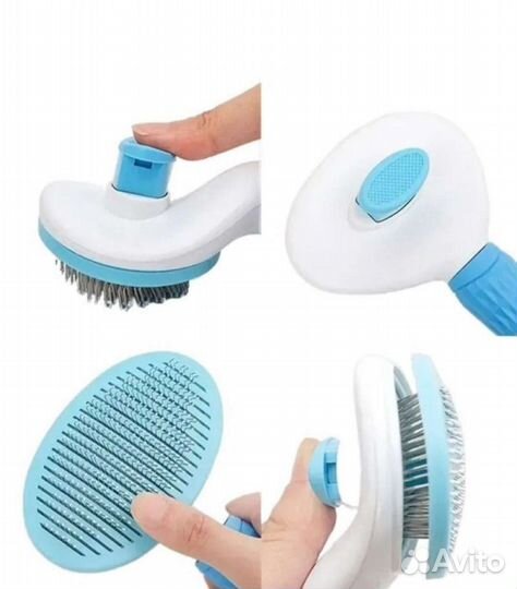 Расчёска пуходерка для кошек и собак