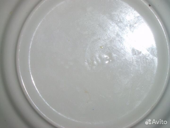 Три тарелки из сервиза Сирень зик