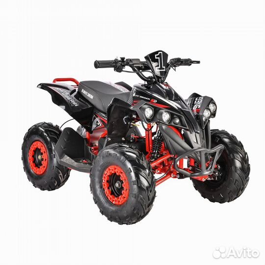 Электроквадроцикл white siberia sneg R 1500W 48V