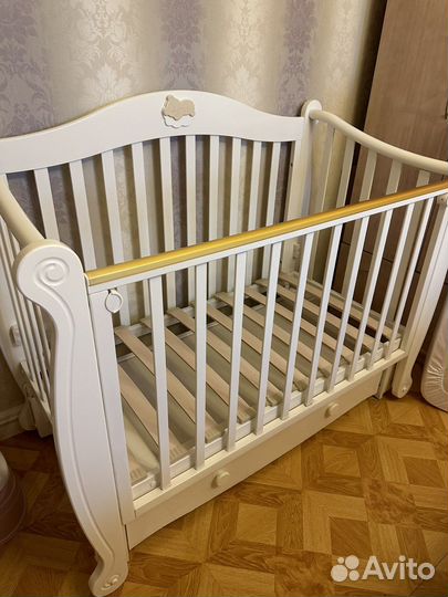 Детская кровать Можга с продольным маятником