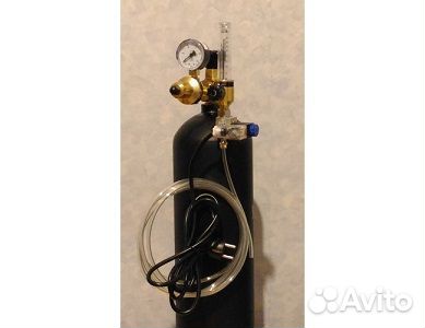 Углерод для растений (на базе баллона со2)