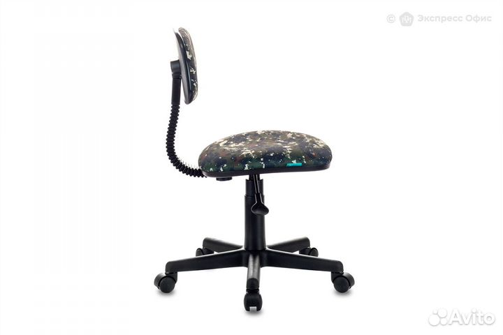 Кресло компьютерное детское Бюрократ CH-201NX/mili