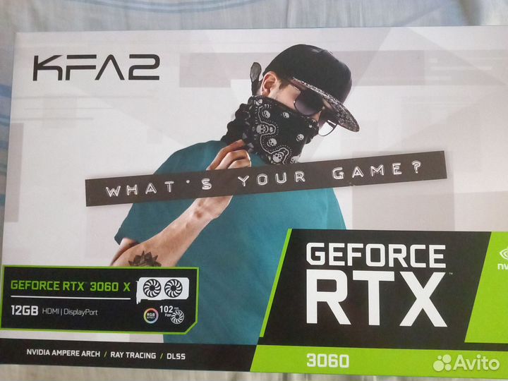 Видеокарта rtx 3060 12 гб