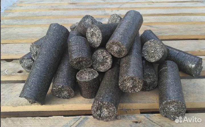 Топливные брикеты из лузги подсолнечника