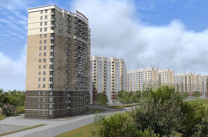 2-к. квартира, 58 м², 8/17 эт.