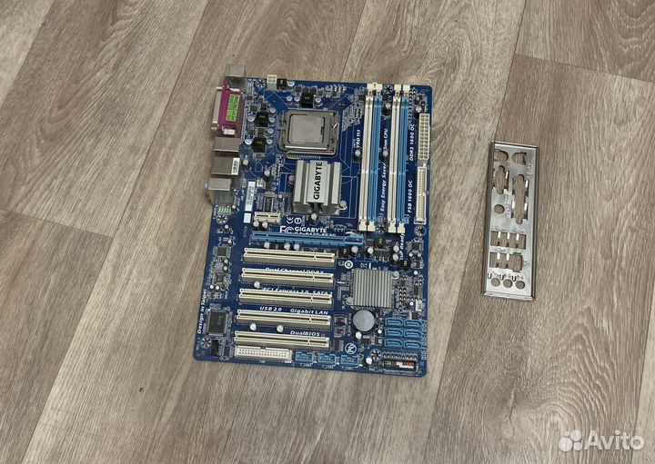 Материнская плата 775 gigabyte