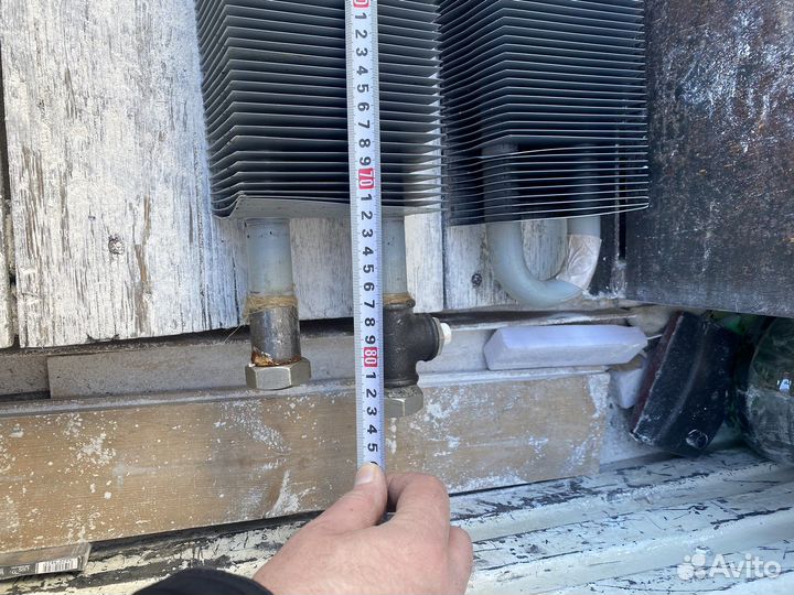 Батарея, конвекторная от застройщика