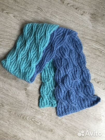 Шарф 100 мохер