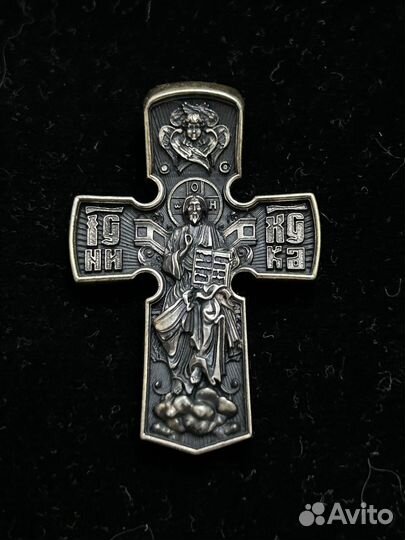 Крест серебряный