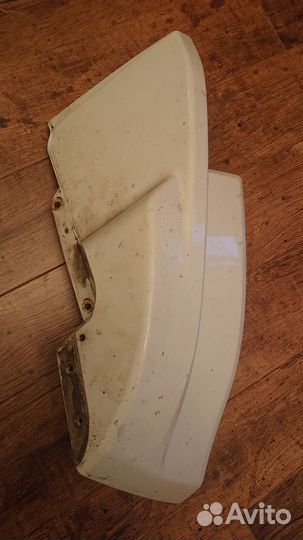 Накладка переднего бампера левая фрилендер2