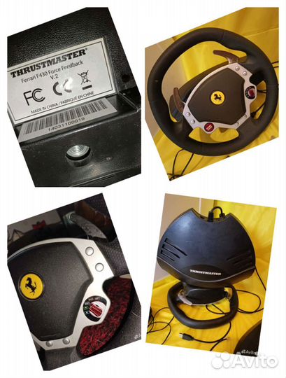 Руль Ferrari F430-forse feedback V.2