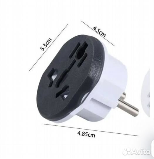 Сетевой евро переходник, универсальный адаптер
