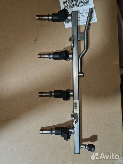 Топливная рампа, форсунки astra h