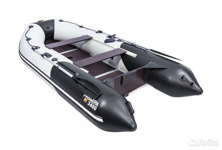 Надувная лодка ривьера компакт 3600 ск