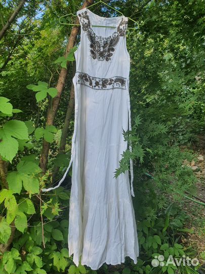 Платье хлопок новое 42