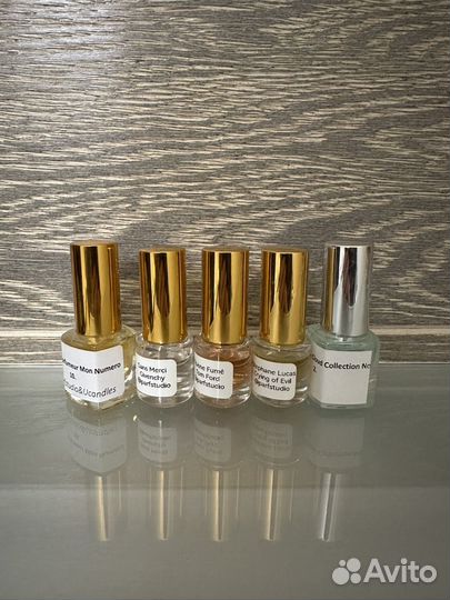 Отливанты нишевой парфюмерии