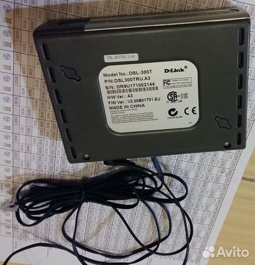 Модем D-Link DSL-300T