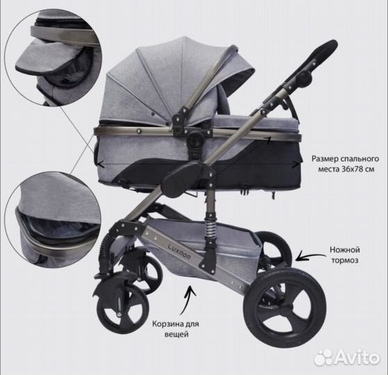 Коляска 3 в 1